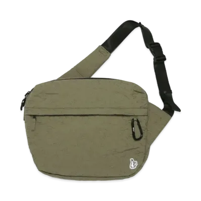 FR2 Rabbits Nylon Quilting Big Body Bag "Khaki"