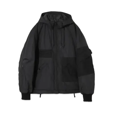 UNDERCOVER Polyester Zip-Up Jacket "Black"