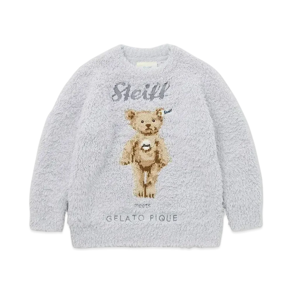 GELATO PIQUE x Steiff Kids Gelato James Jacquard Pullover "Blue"