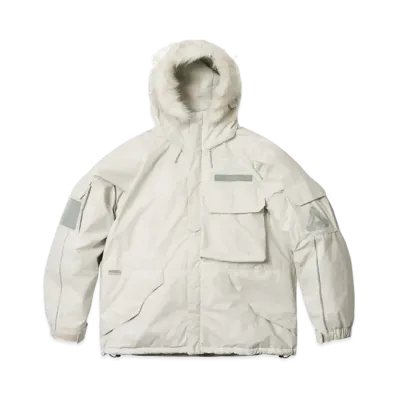 PALACE Pcwcs Hooded Jacket "Ice Grey"