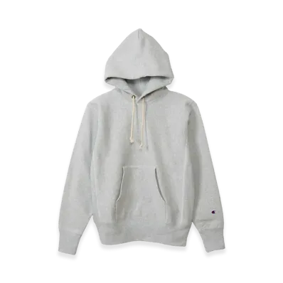 Champion Reverse Weave Hooded Sweat "Gray"