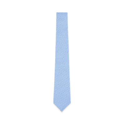 Louis Vuitton Tie LV Interlock "Bleu Clair"