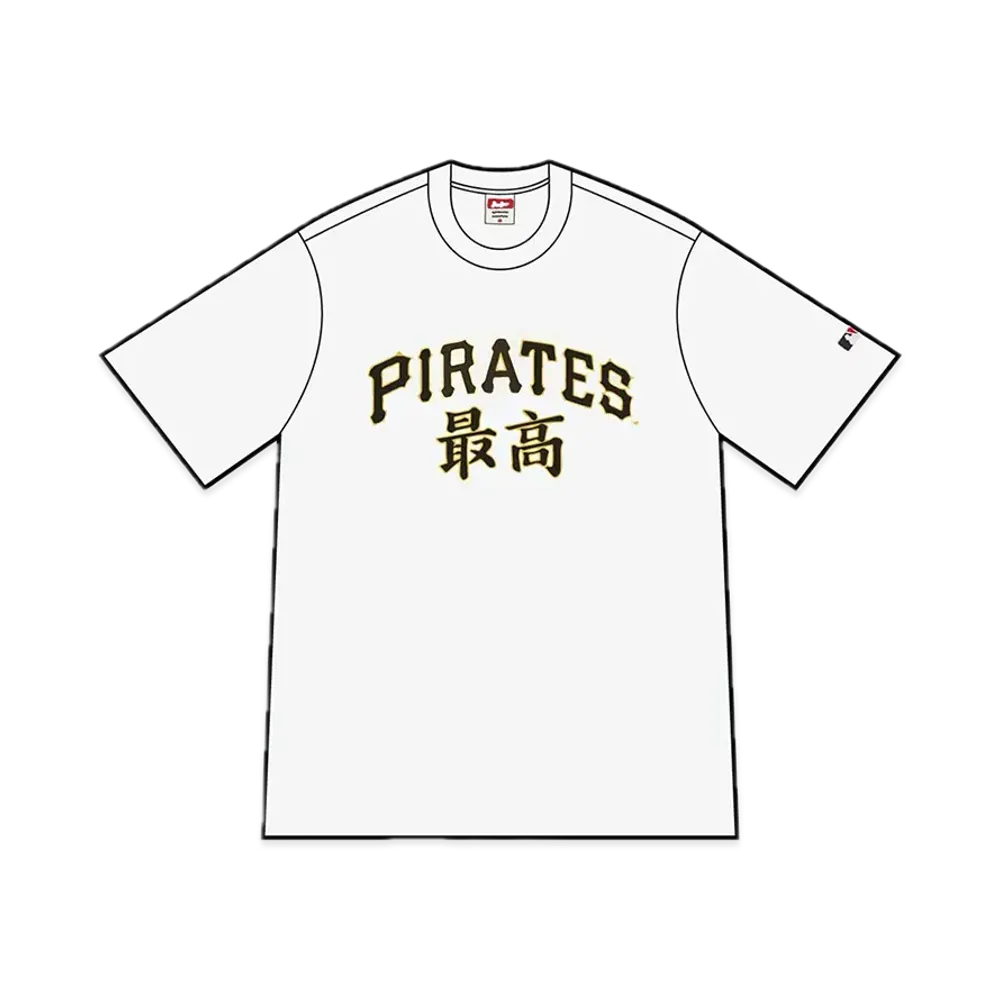 Supreme x MLB Kanji Teams Tee "White"
