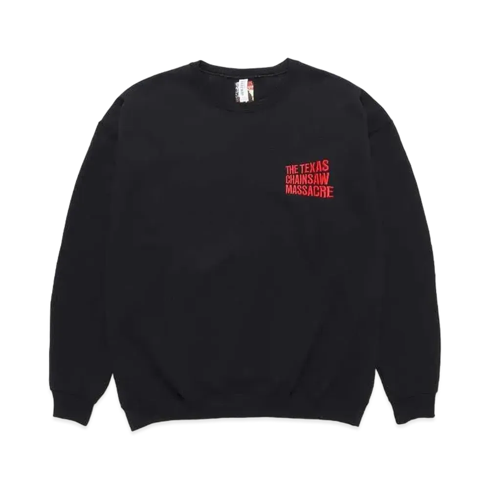 WACKO MARIA THE TEXAS CHAINSAW MASSACRE / SWEAT SHIRT #1 "Black"