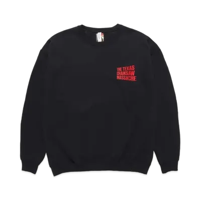 WACKO MARIA THE TEXAS CHAINSAW MASSACRE / SWEAT SHIRT #1 "Black"