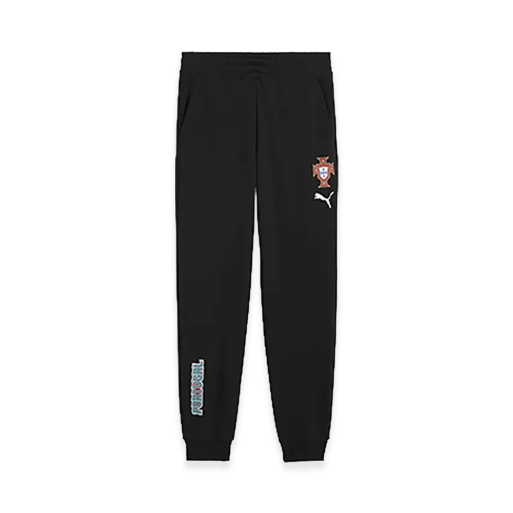 PUMA 2026 Portugal National Team Football Archive Sweatpants "Puma Black"