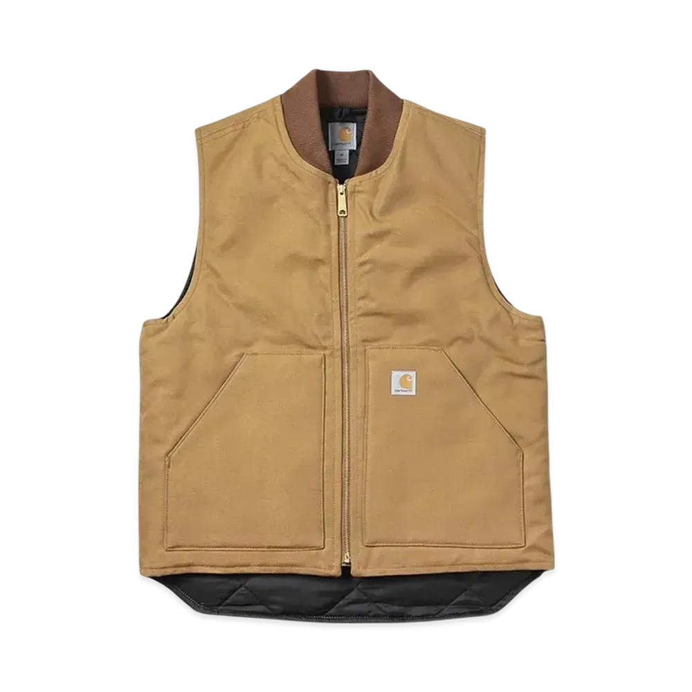 Carhartt WIP Quilted Lining Duck Vest "Brown"