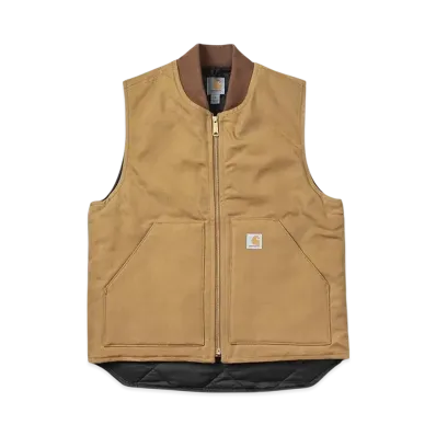 Carhartt WIP Quilted Lining Duck Vest "Brown"