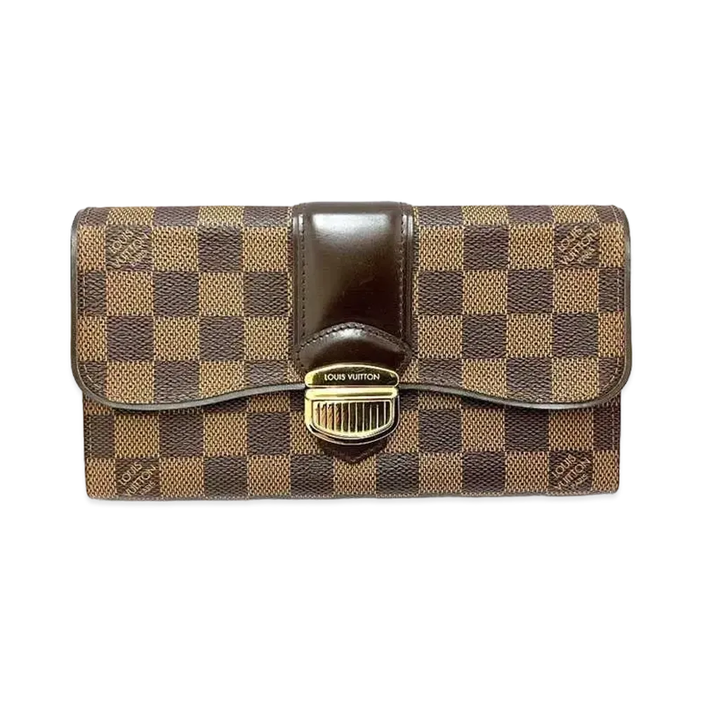 Louis Vuitton Sistina Wallet Damier Ebene