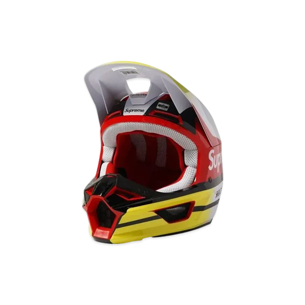Supreme x Honda x Fox Racing V1 Helmet "Red"