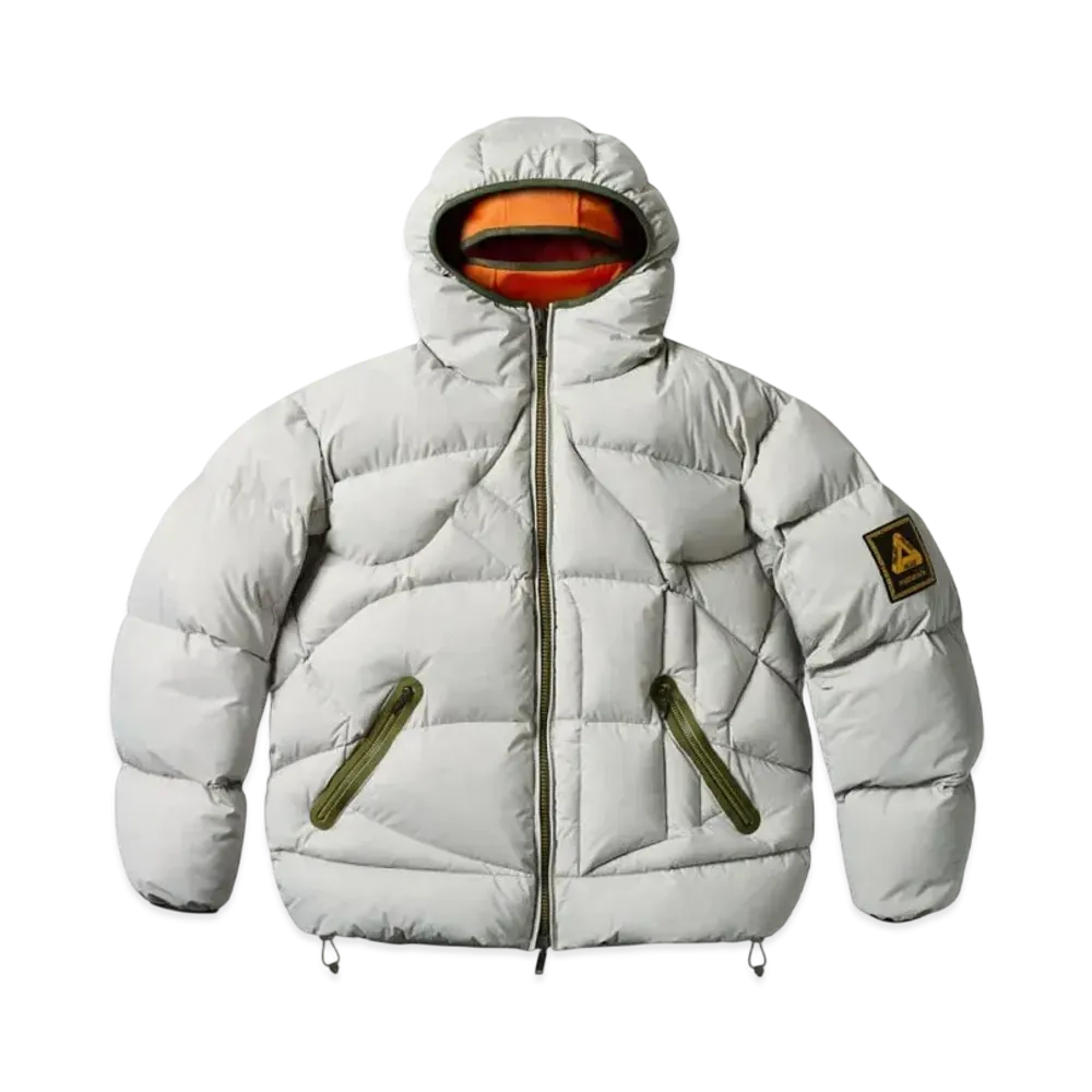 PALACE x MAHARISHI Temple Puffa Jacket "Ice"
