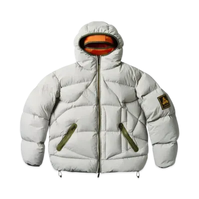 PALACE x MAHARISHI Temple Puffa Jacket "Ice"