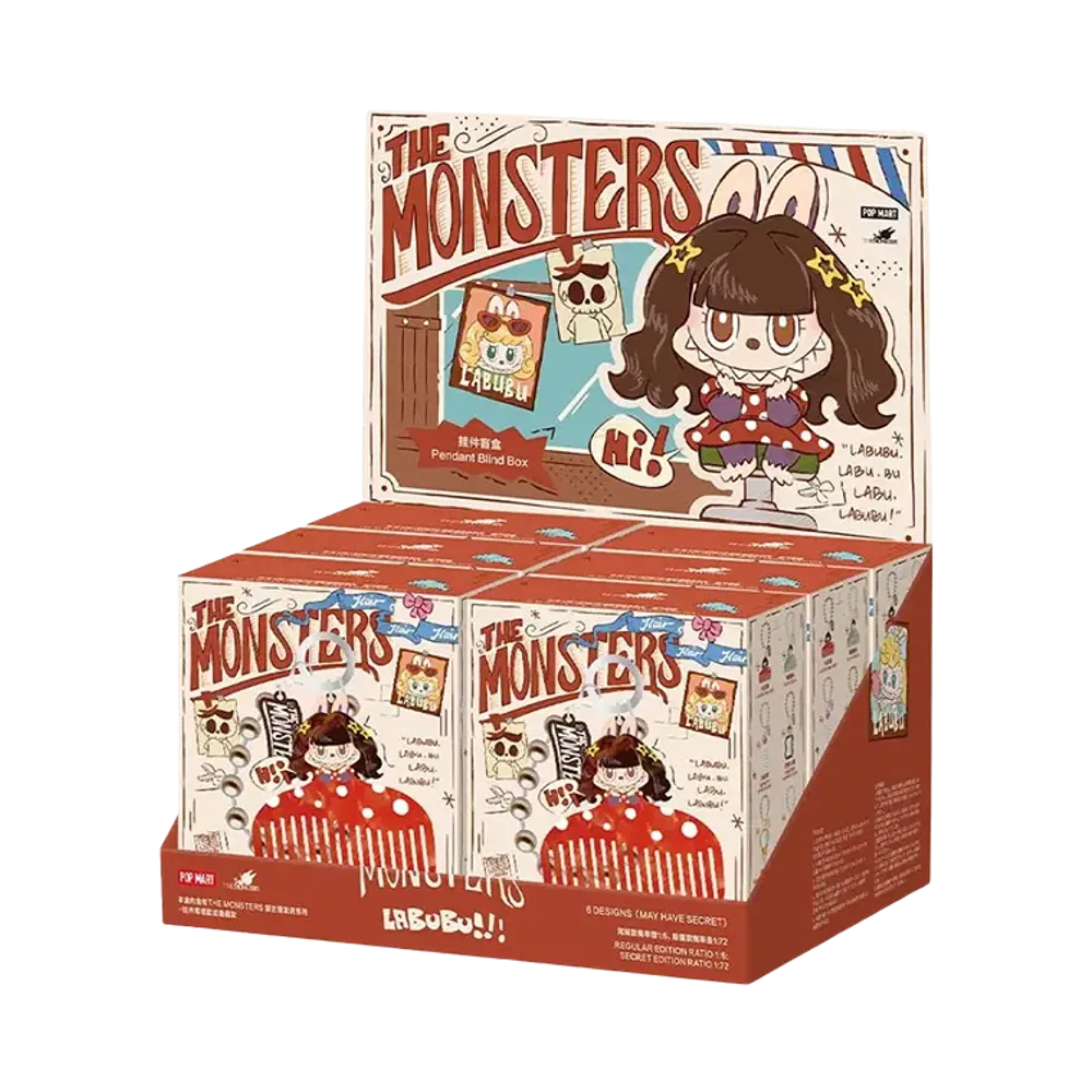 POP MART THE MONSTERS Hair Salon Series - Pendant Blind Box [Assortment Box]