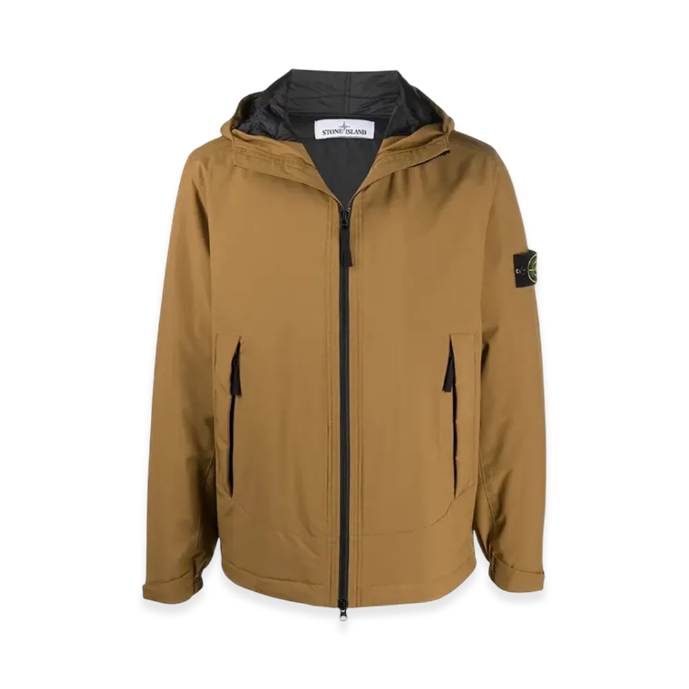 Stone Island 41627 Primaloft Insulation Soft Shell-R Jacket - 20FW "Tobacco"