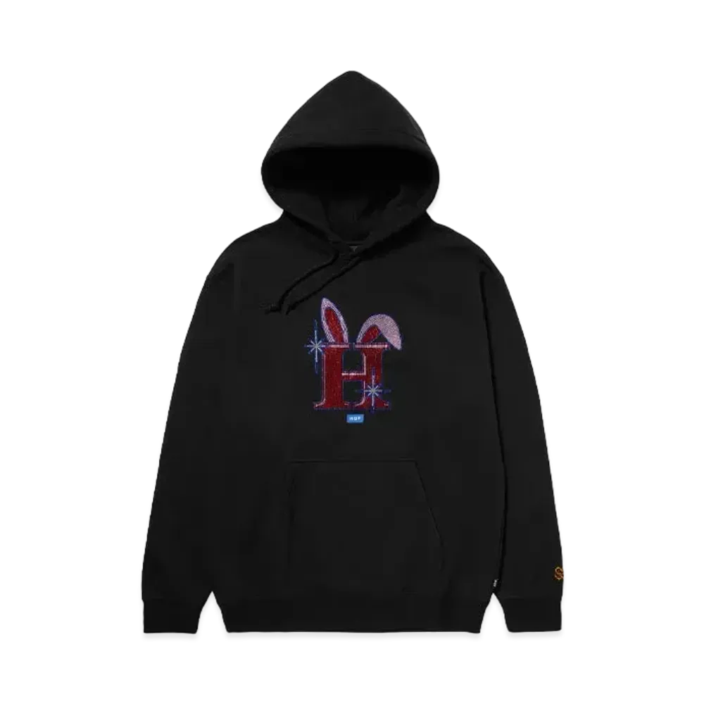 HUF x FREDDIE GIBBS Iced Out Hoodie "Black"