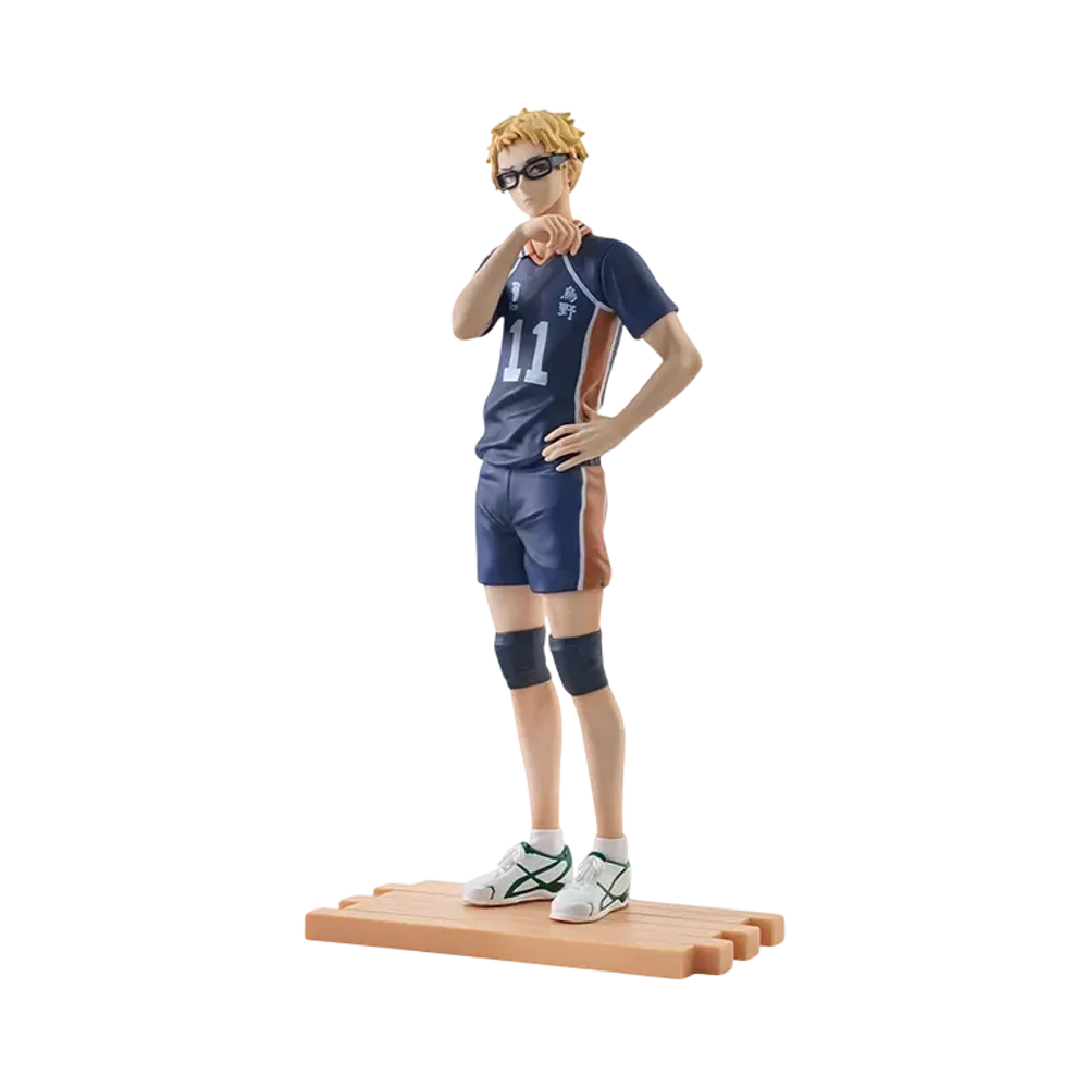 BANDAI "Ichiban Kuji" -Haikyu the Movie!! Battle at the Garbage Dump 2- A Prize Tsukishima Kei figure