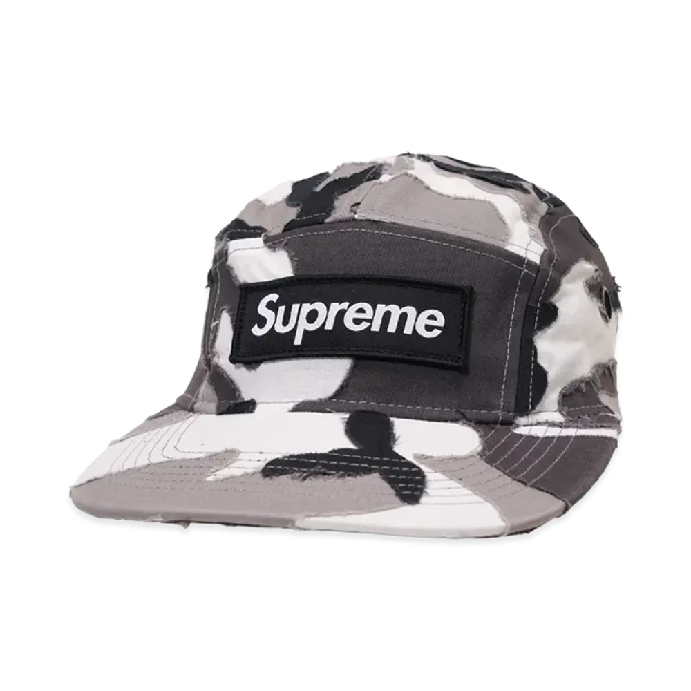 Supreme Layered Camo Camp Cap "Snow Camo"