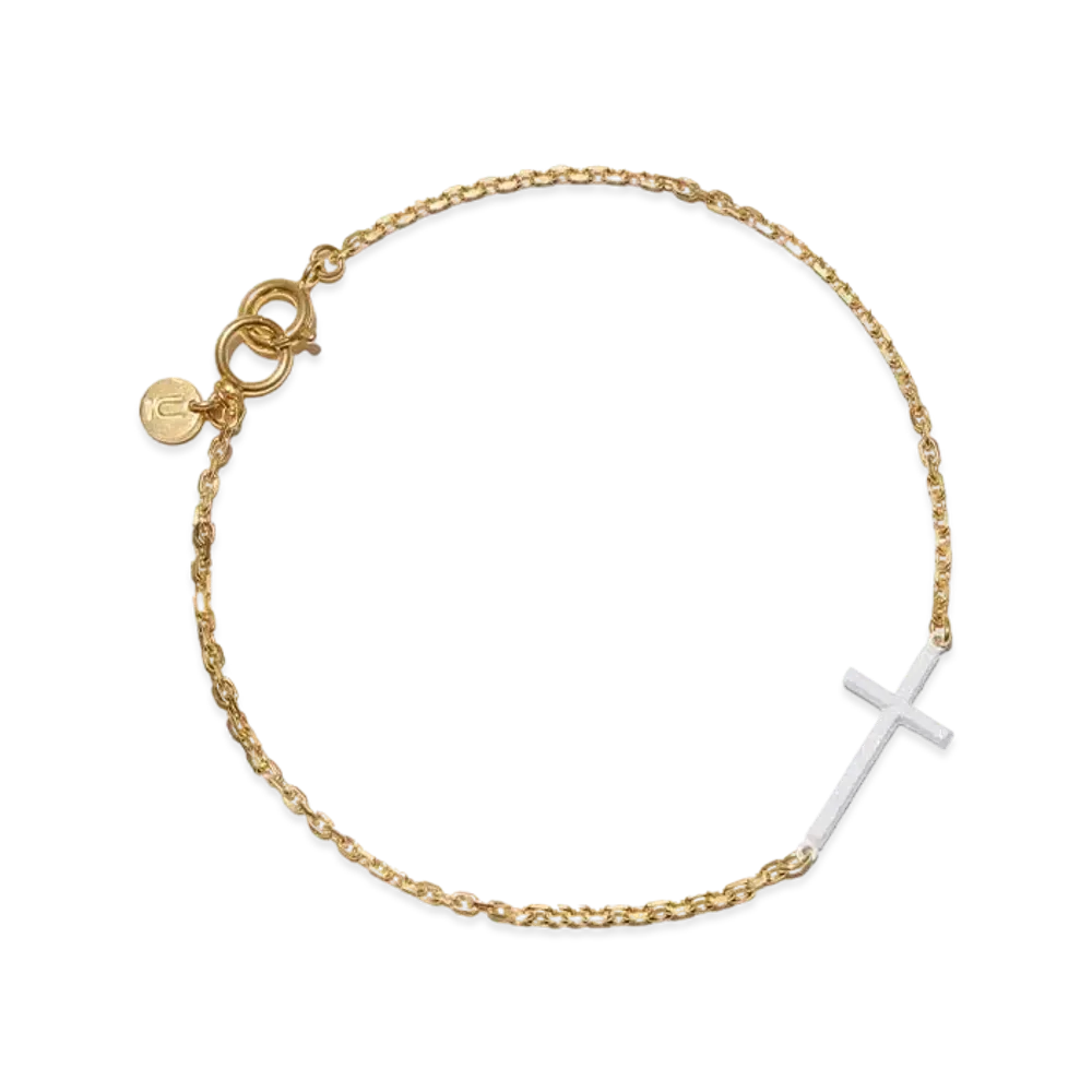 UNDERCOVER Silver Chain Bracelet "Gold"