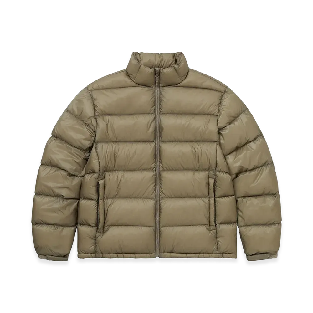 thisisneverthat Weather Gear Skogar Mid Down Jacket "Light Beige"