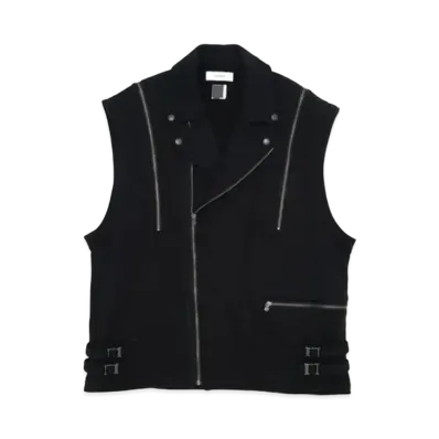 FACETASM Sweat Vest "Black"