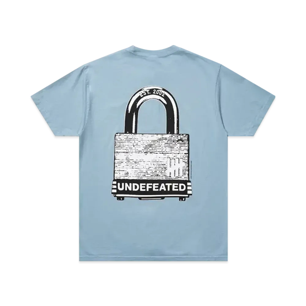UNDEFEATED Lock S/S Tee "Light Blue"