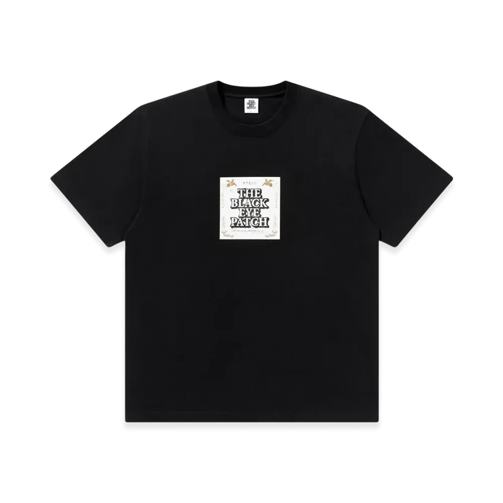 BlackEyePatch Trademark Certificate Tee "Black"