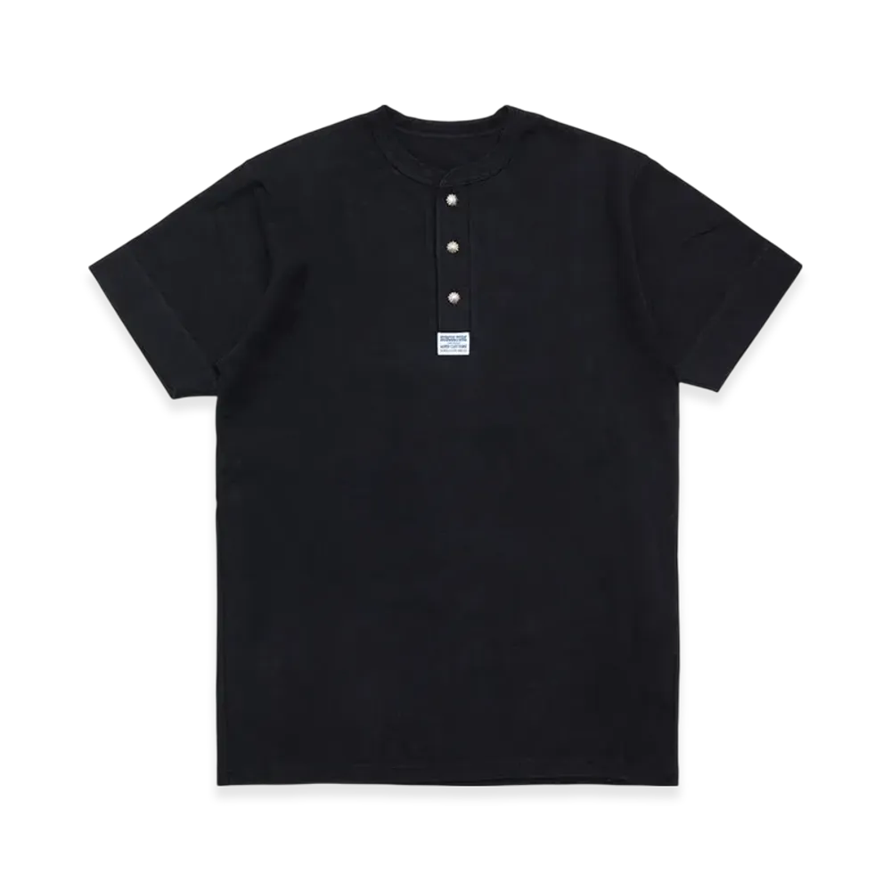SubCulture Henleyneck T-Shirt (Concho SV925) "Black"