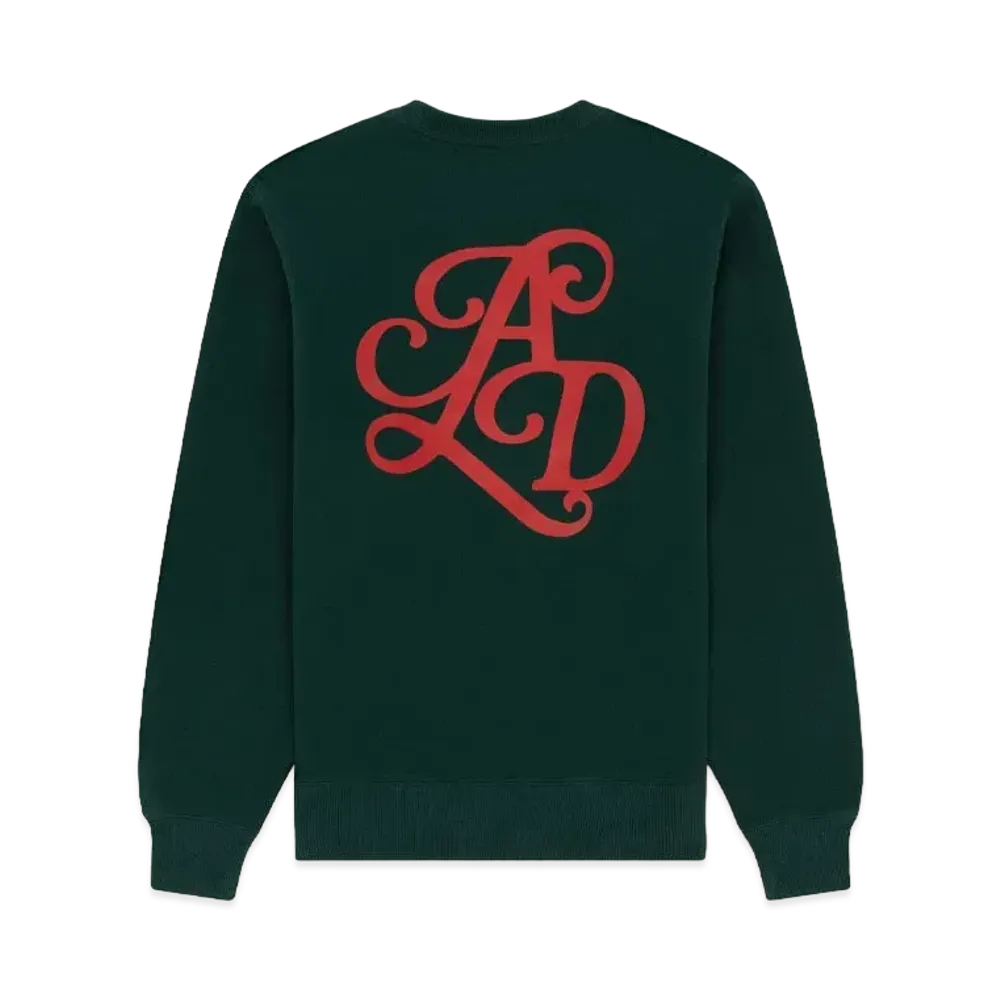 Aime Leon Dore Monogram Crewneck Sweatshirt "Green"