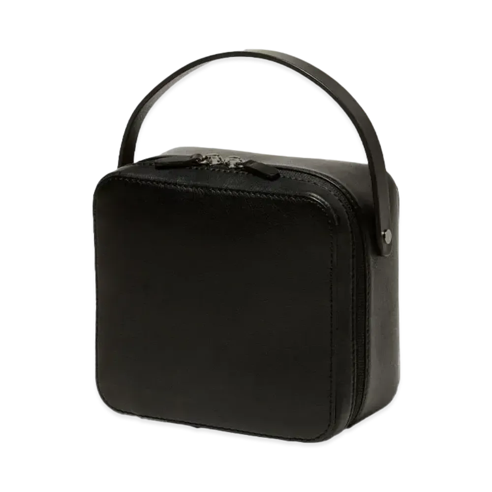 AURALEE Leather Small Travel Case Made By Aeta "Black"