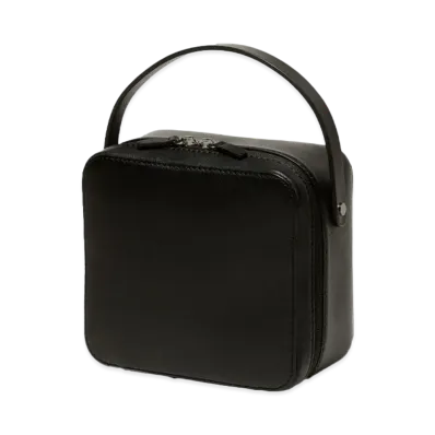AURALEE Leather Small Travel Case Made By Aeta "Black"