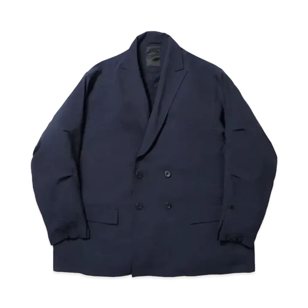 DAIWA PIER39 Tech Double-Breasted Jacket "Navy"