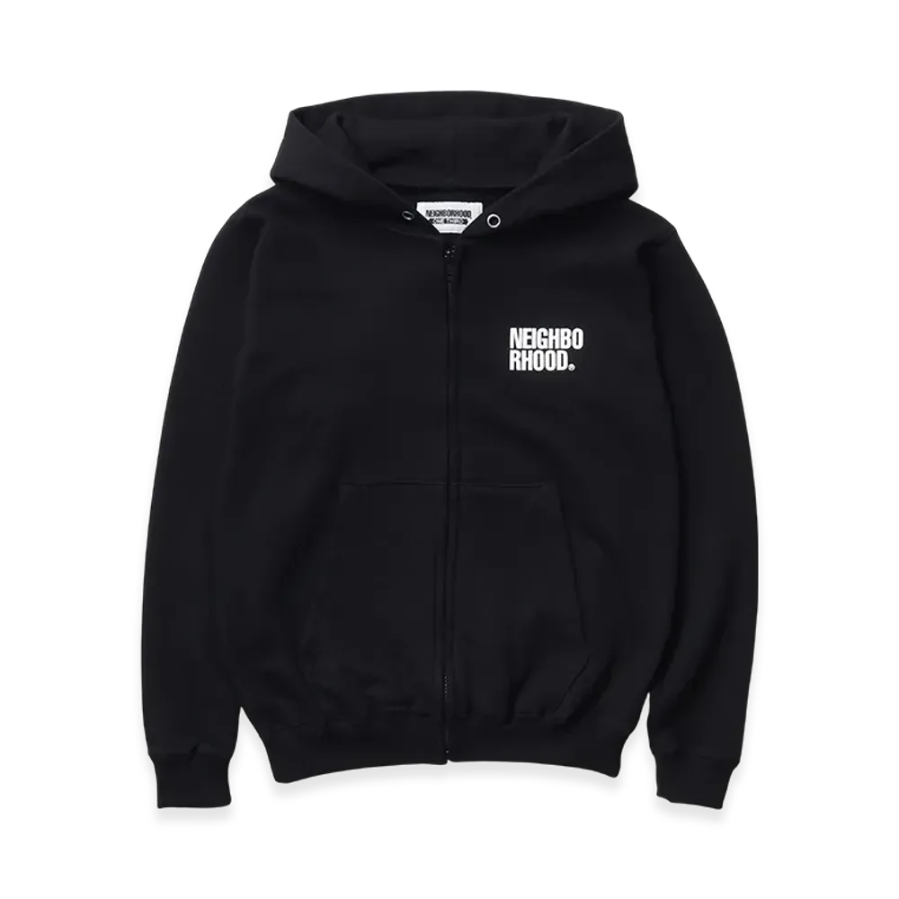 NEIGHBORHOOD One Third Kids OT. Sweat Zip Hoodie LS "Black"