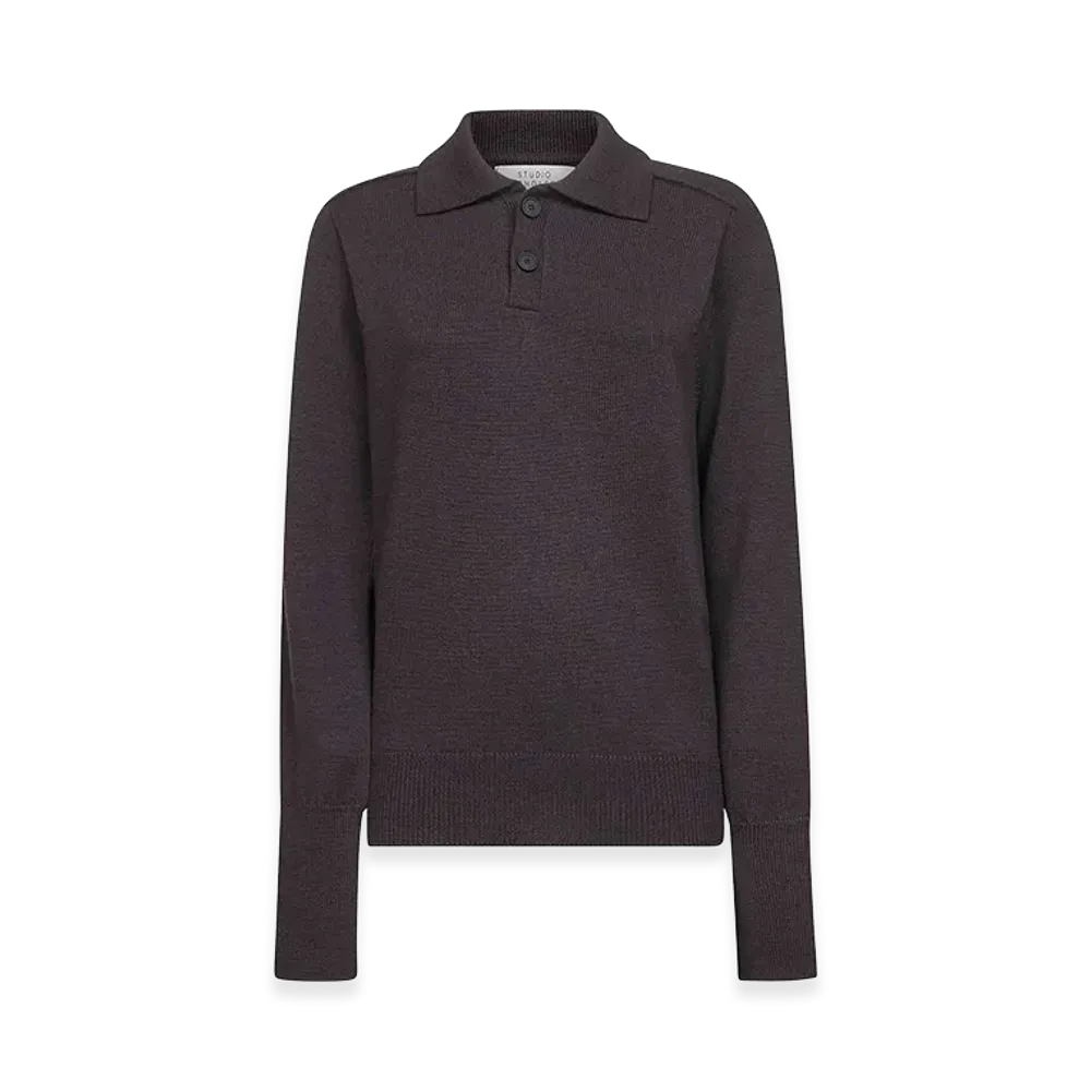 STUDIO NICHOLSON Women's Sweaters "Marrone"