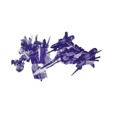 BANDAI "DX CHOGOKIN" -Macross Frontier- VF-25F (Alto Saotome) Armored parts for (Renewal Ver.)