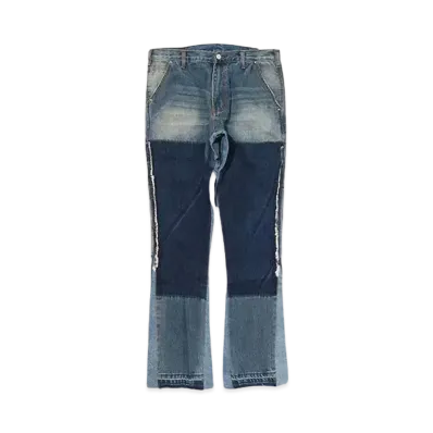 mnml B118 FLARE WORK DENIM "BLUE"