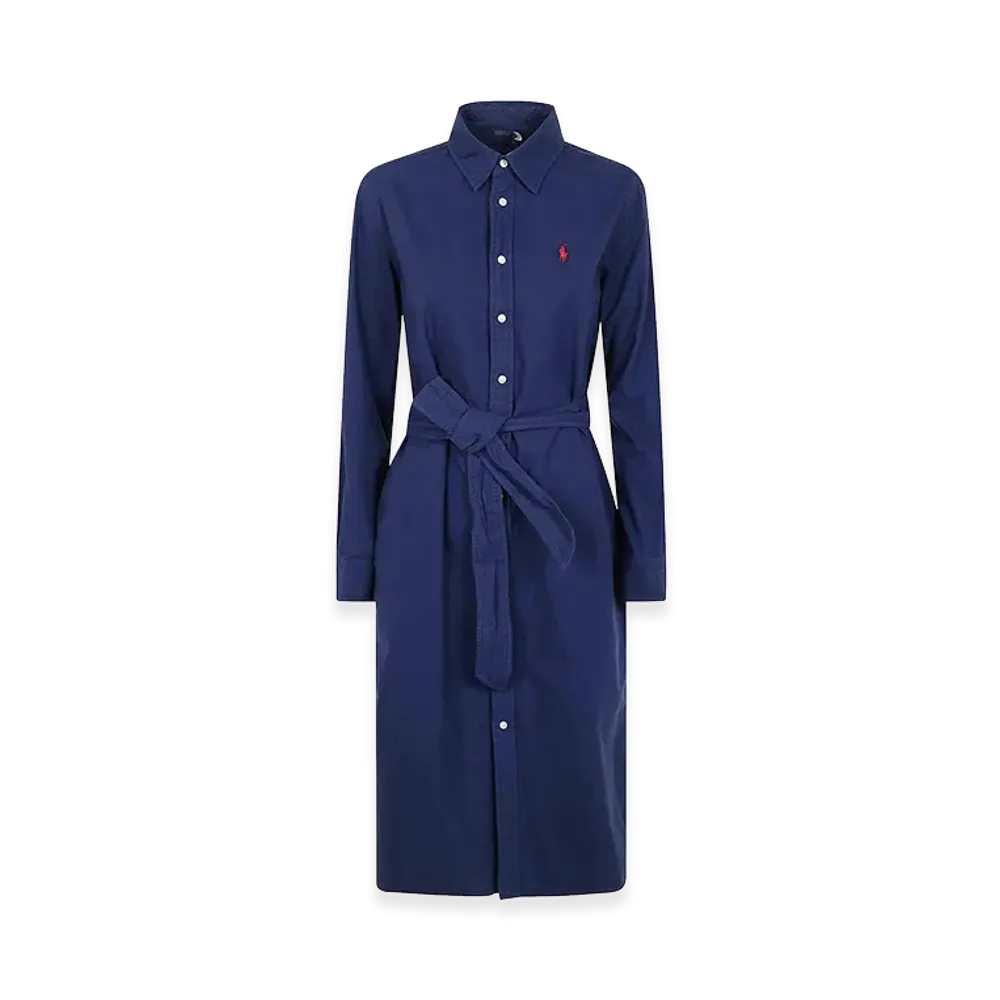 Polo Ralph Lauren Women's N Cory Long Sleeve Day Dress "Blue"