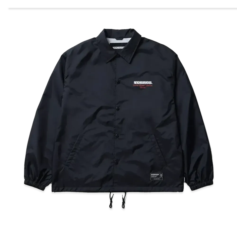 NEIGHBORHOOD x Dover Street Market Ginza Coach Jacket "Black"