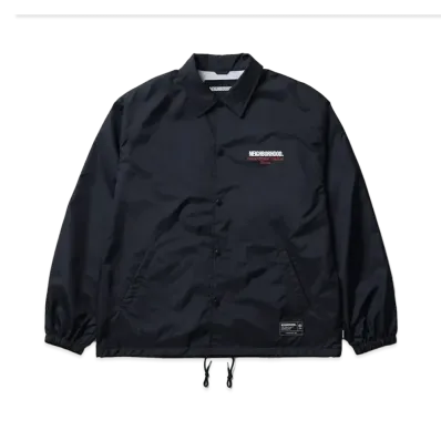 NEIGHBORHOOD x Dover Street Market Ginza Coach Jacket "Black"