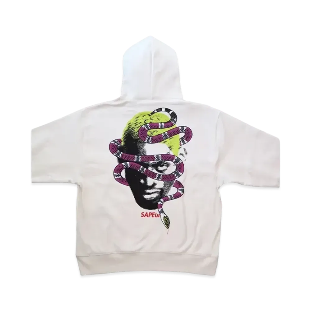 SAPEur Year of the Snake Hoodie "White"