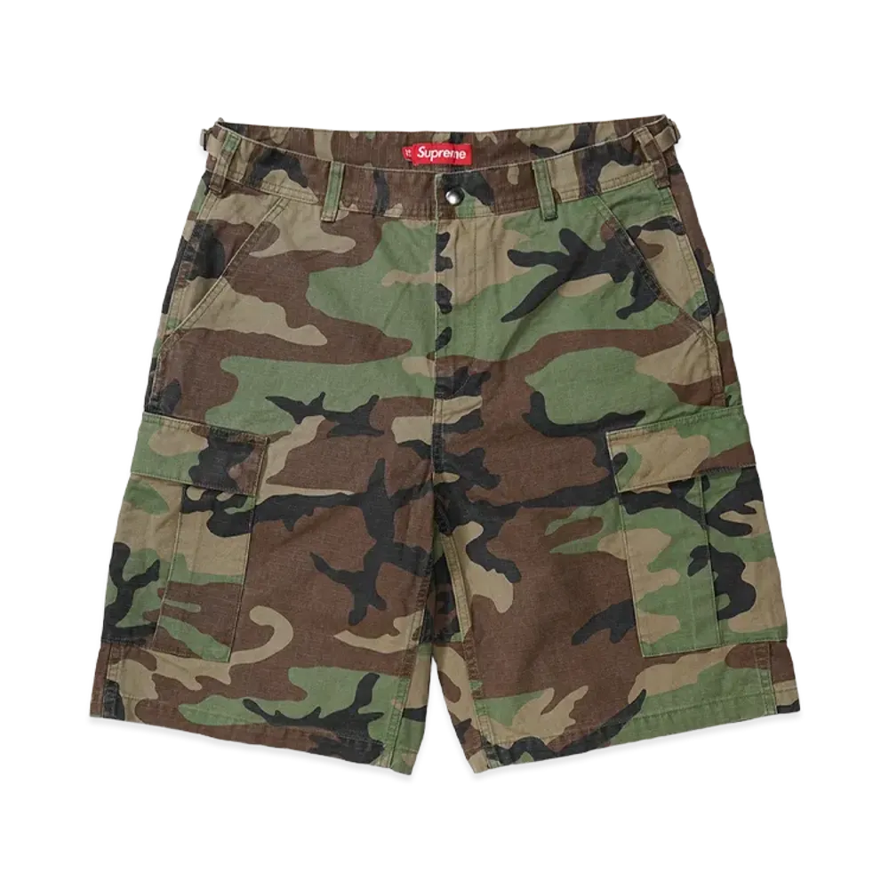Supreme Cargo Short (26SS) "Woodland Camo"