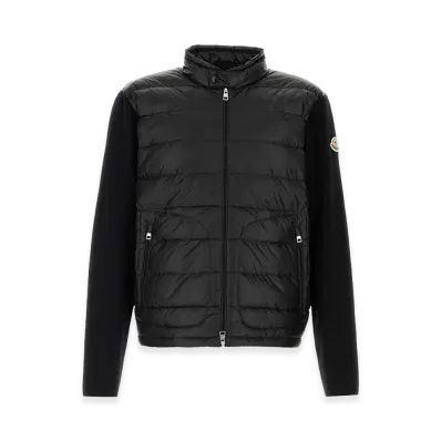 MONCLER Padded Cardigan "Black"