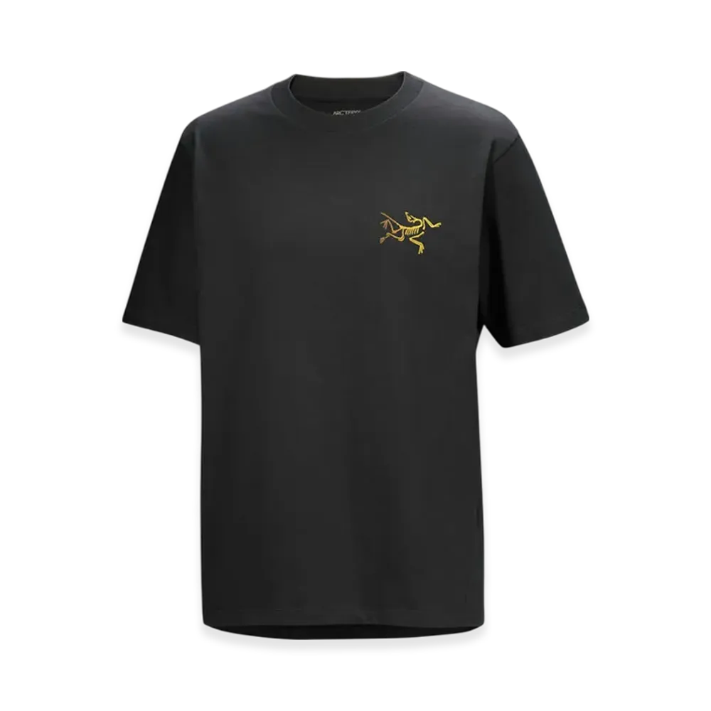 ARC'TERYX Kragg Cotton Logo SS M "24K Black" X000008464