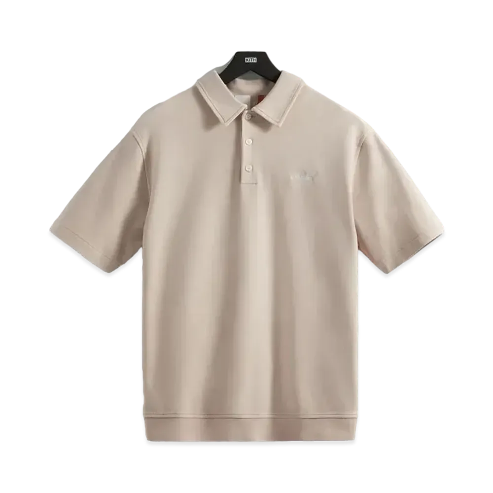 Kith Crystal Washed Graham Polo "Morganite"