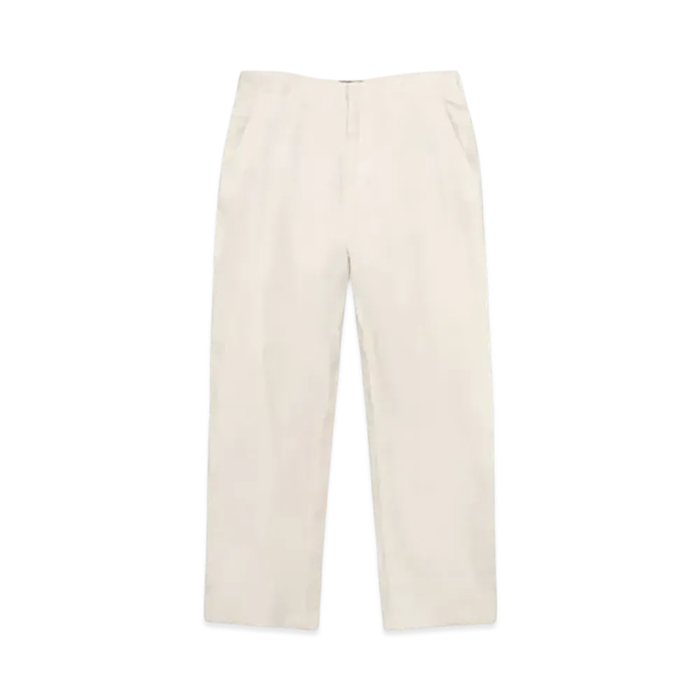 Stussy Relaxed Trouser Textured Linen "Bone"