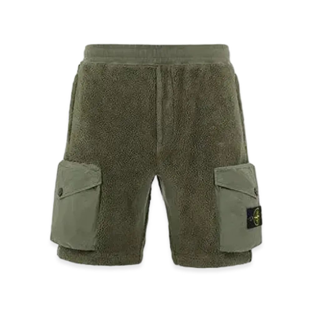 Stone Island 60334 COTTON PILE_REGULAR FIT "Sage Green"
