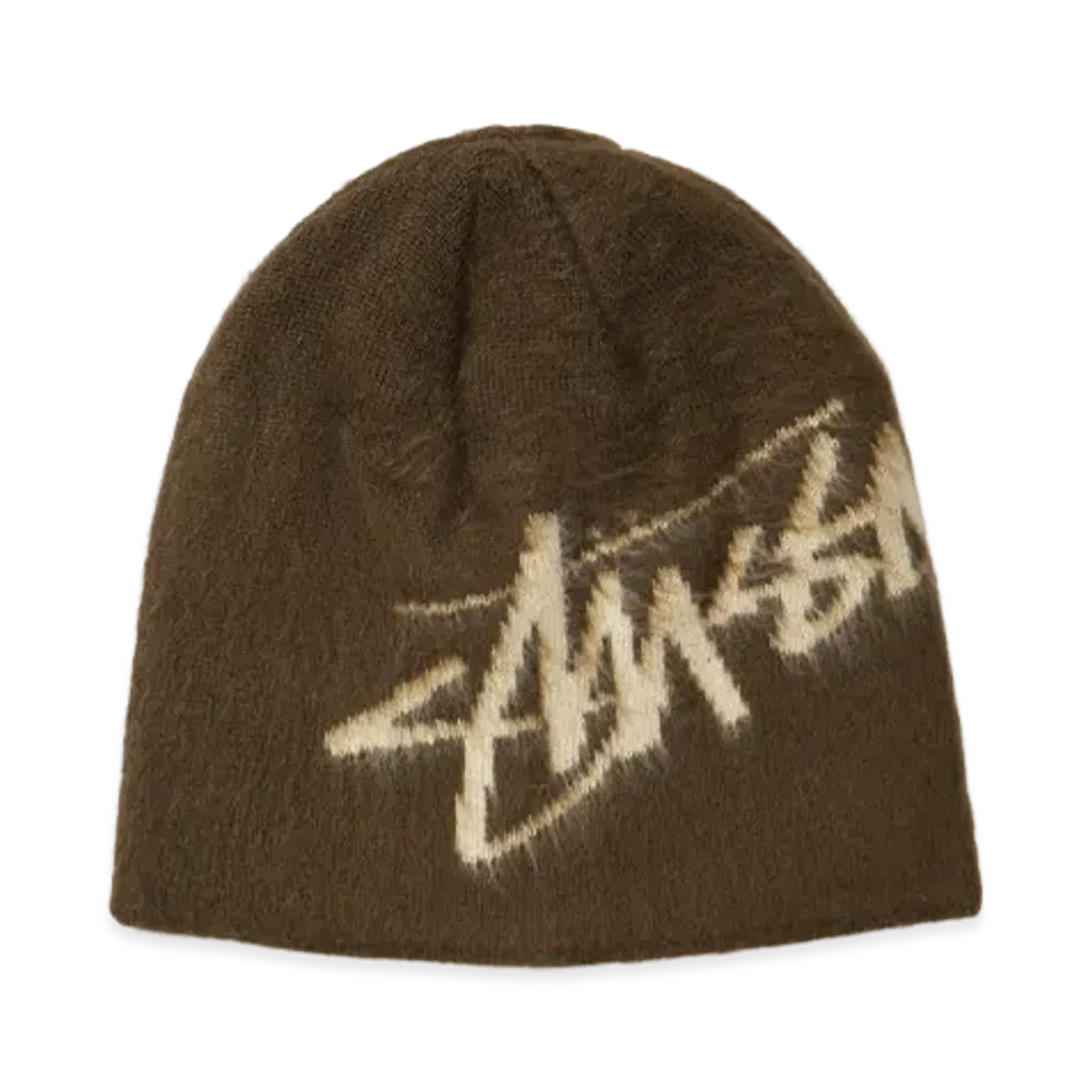 Stussy Brushed Out Stock Skullcap "Brown" 