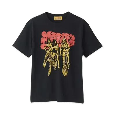 HYSTERIC GLAMOUR Hit The Road Chibi T-Shirt "Black"