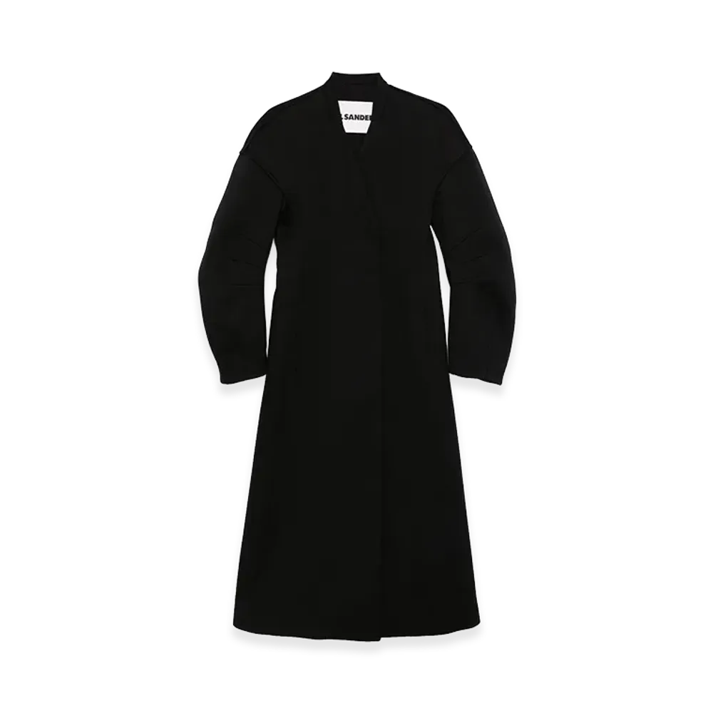 Jil Sander Women's Coat 53 "Black"