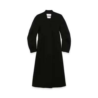 Jil Sander Women's Coat 53 "Black"