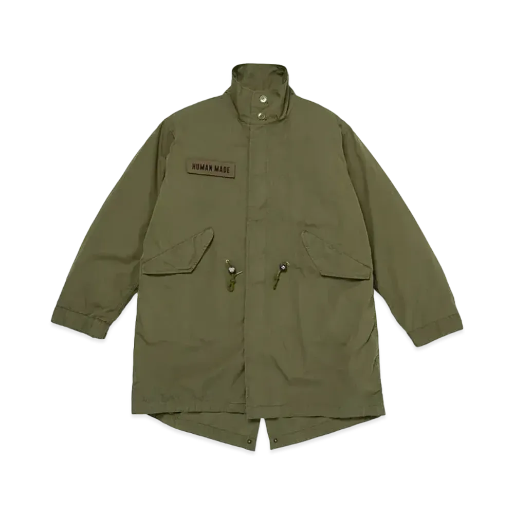 HUMAN MADE Fishtail Coat "Olive Drab"